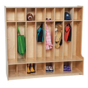 8 Section Seat Locker