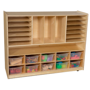 Multi-Storage with 10 Translucent Trays
