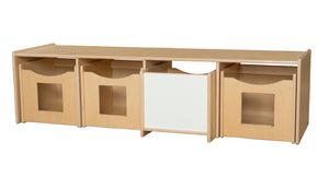 Mobile Rolling Storage/Bench