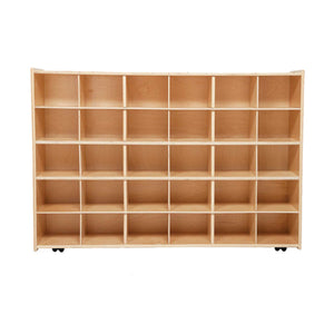 Contender Mobile 30 Tray Storage without Trays - Assembled with Casters