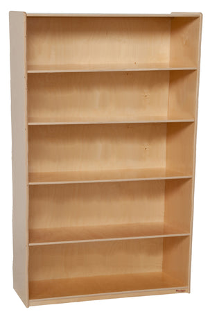 X-Deep Bookshelf- 59-1/2"H x 18" Deep