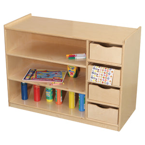 Storage Center with Drawers