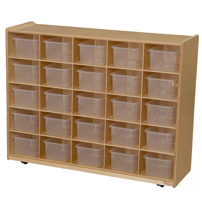 25 Tray Storage with Translucent Trays