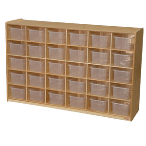 30 Tray Storage with Translucent Trays