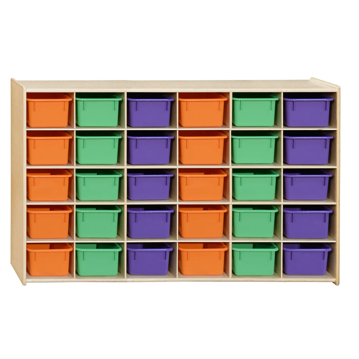 30 Tray Storage with Assorted Pastel Trays