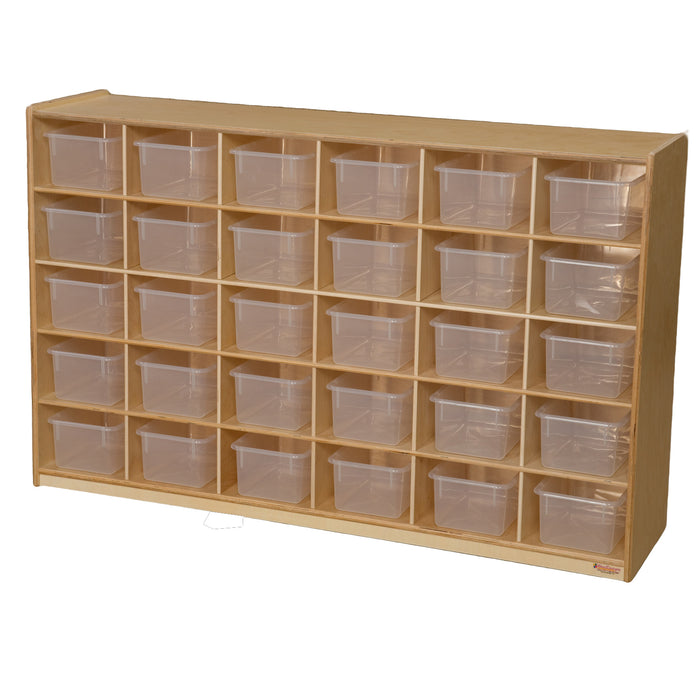 Tip-Me-Not 25 Tray Storage with Translucent Trays