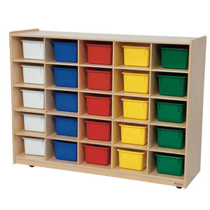 Tip-Me-Not 25 Tray Storage with Assorted Trays