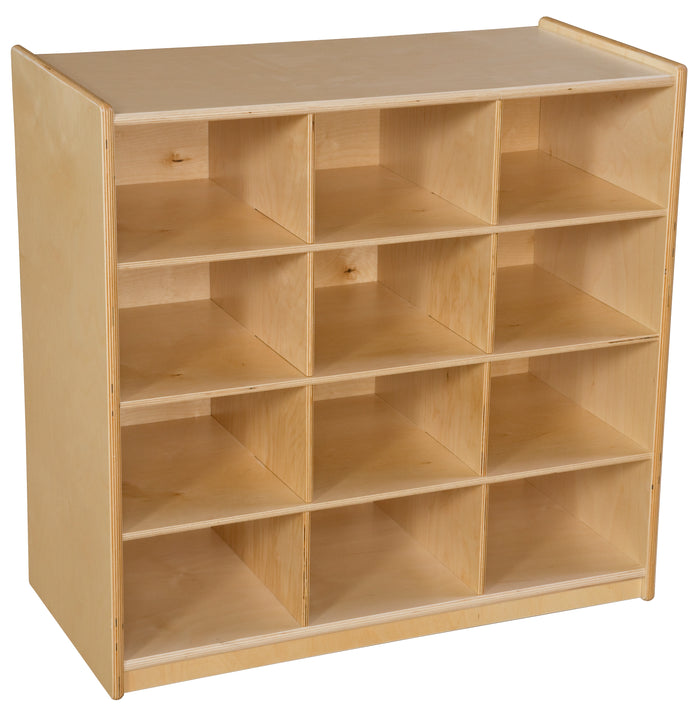 (12) Cubby Storage without Trays