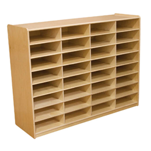 (32) 3" Letter Tray Storage Unit without Trays