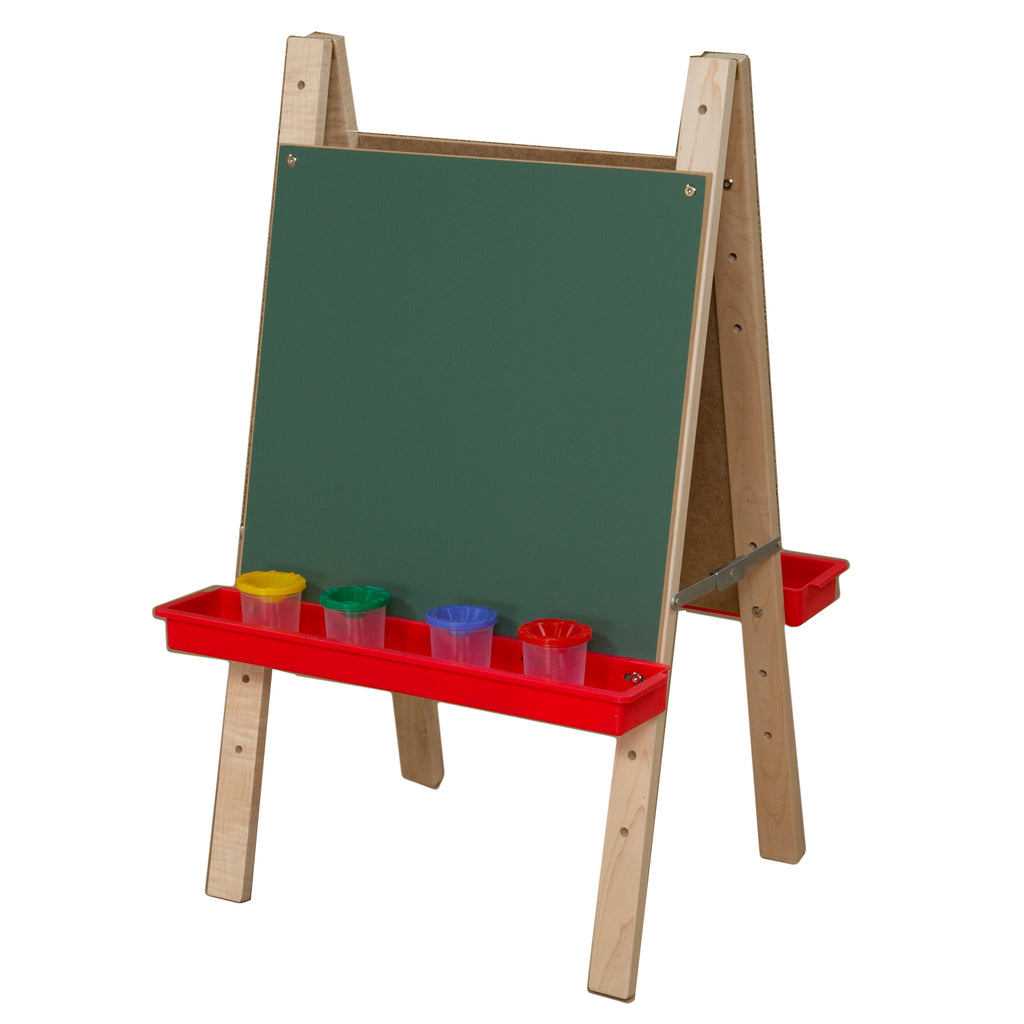 Tot Size Double Chalkboard Easel