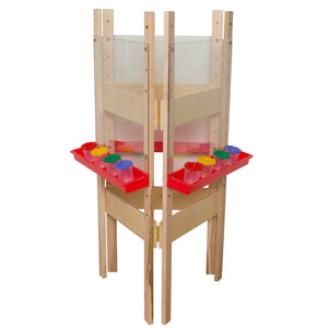 3-Sided Adjustable Easel with Acrylic