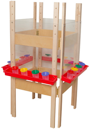 4-Sided Adjustable Easel with Acrylic