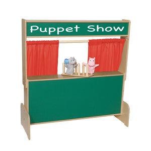 Deluxe Puppet Theater with Chalkboard