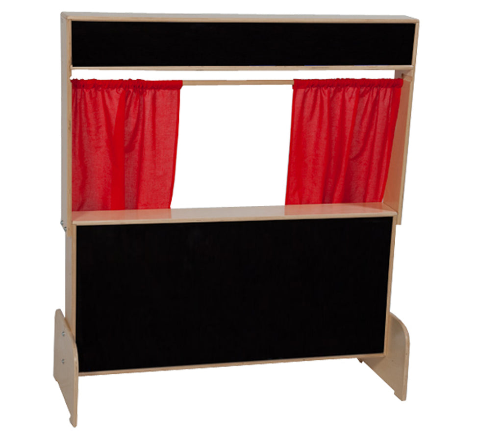 Deluxe Puppet Theater with Flannelboard