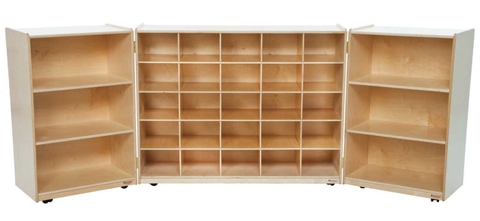 25 Tray Tri-Fold Storage without Trays