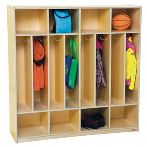 8 Section Space-Saver Locker