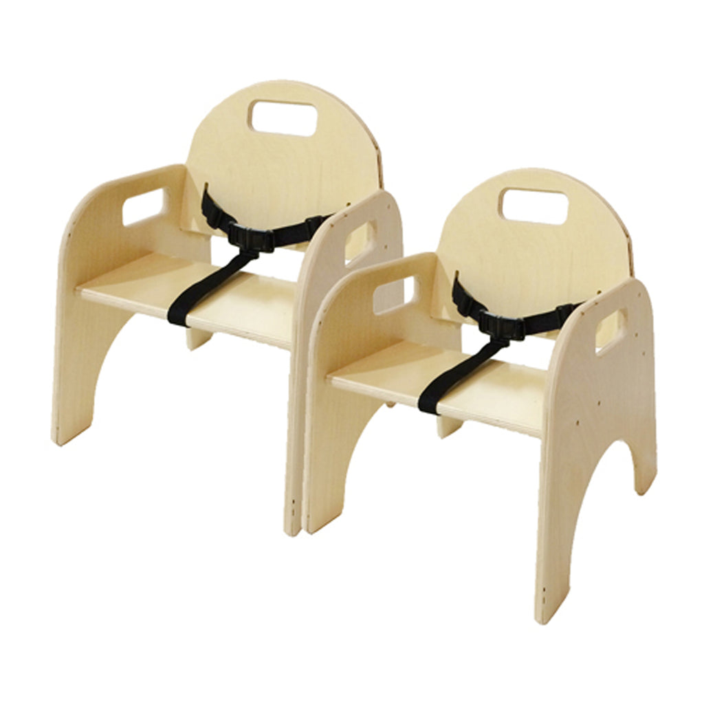 Woodie, 9" Seat Height, Carton of (2), includes belt strap