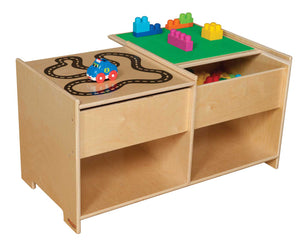 Build-N-Play Table with Racetrack