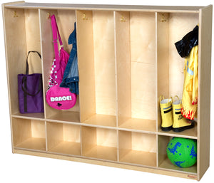 Five Section Toddler Locker