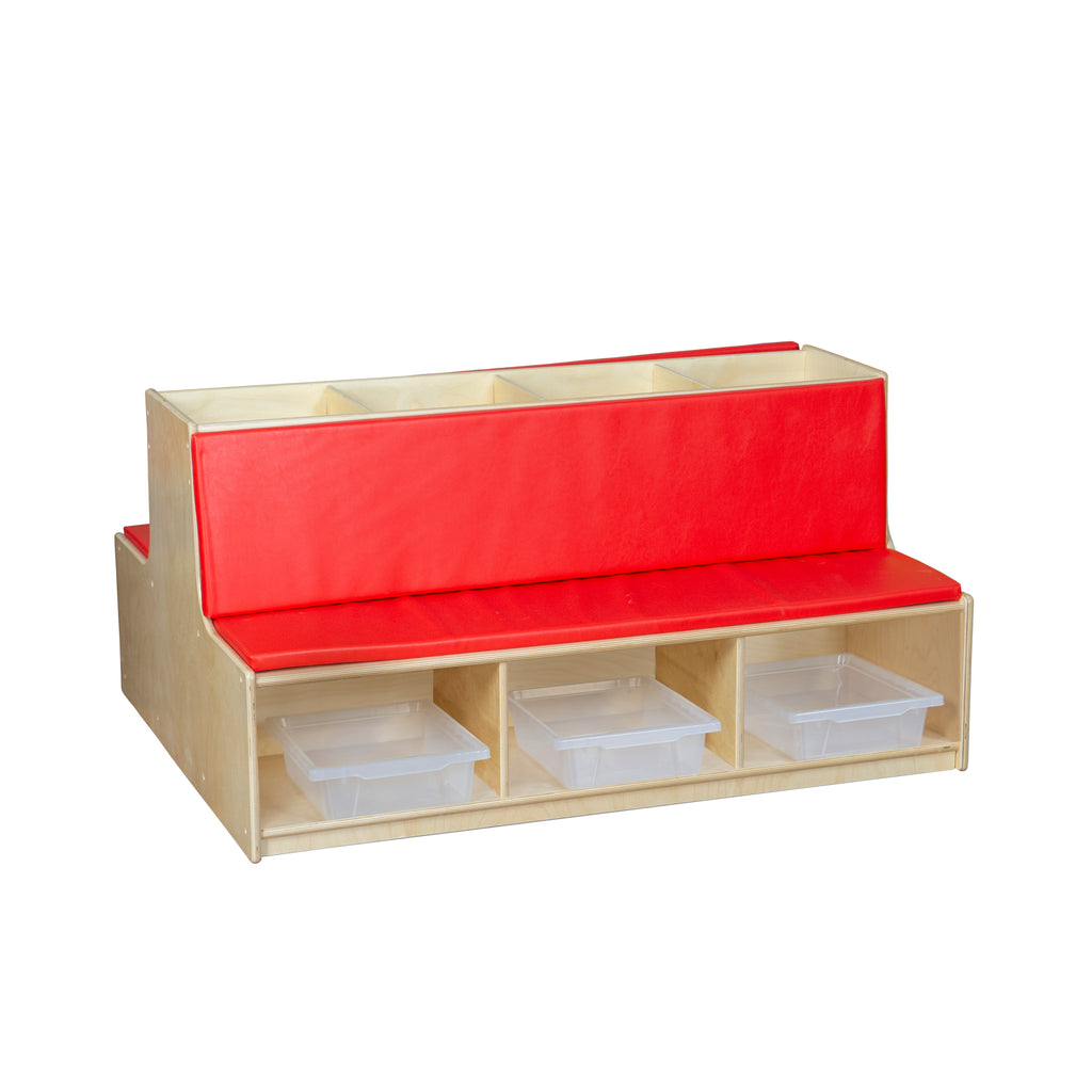 Read-A-Round Double-Sided Bench with Trays