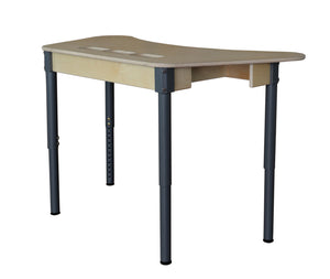 All-In-One Student Desk with Patition