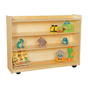 ContenderMobile Adjustable Bookcase w/ Lip (34-3/8" H) - RTA