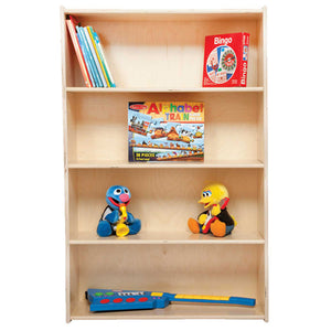 Contender Bookshelf, 46-3/4"H - Assembled