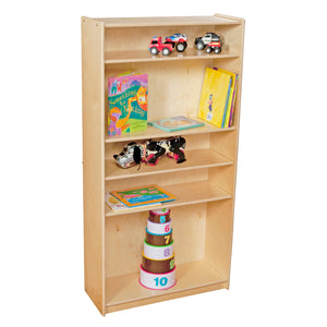 Contender Adjustable Shelf Bookcase (59-1/2" H) - RTA