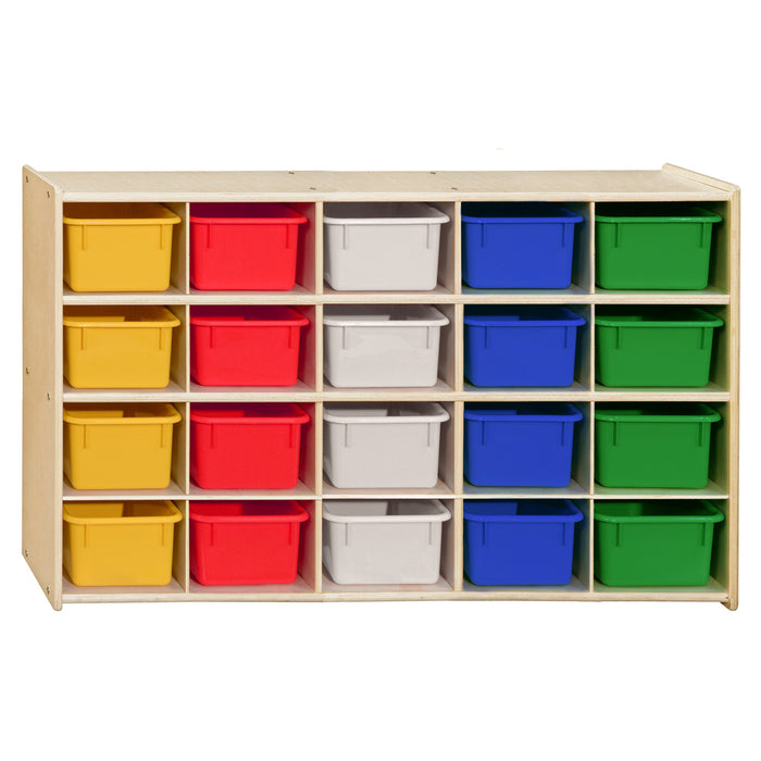 Contender 20 Tray Storage with Assorted Trays - Assembled