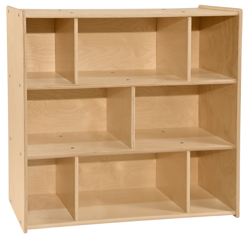 Contender 8 Open Shelf Storage Unit - Assembled