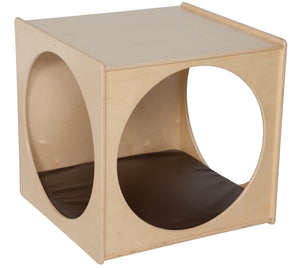 Contender Imagination Cube with Brown Cushion - Assembled