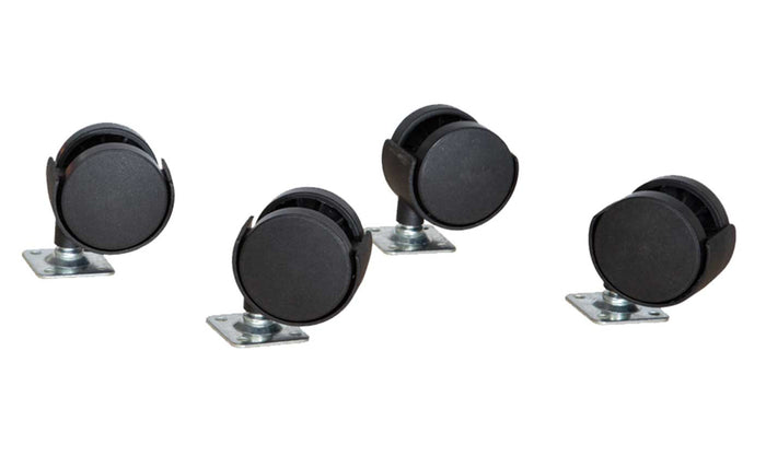 Contender Set of (4) Casters with hardware