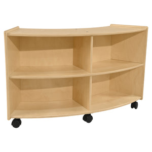 Contender Mobile Concave Storage Unit - Assembled