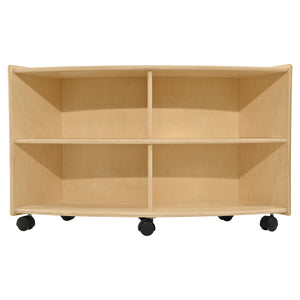 Contender Mobile Concave Storage Unit - Assembled