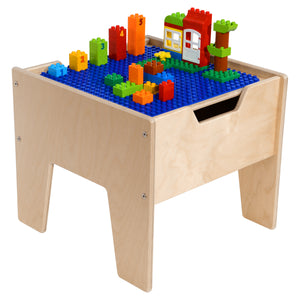 Contender 2-N-1 Activity Table with Blue DUPLO® Compatible Top - RTA