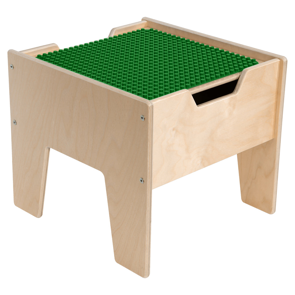 Contender 2-N-1 Activity Table with Green DUPLO® Compatible Top - RTA