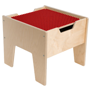 Contender 2-N-1 Activity Table with Red DUPLO® Compatible Top - RTA