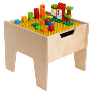 Contender 2-N-1 Activity Table with Yellow DUPLO® Compatible Top - RTA