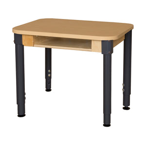 Classroom High Pressure Laminate Desk with Adjustable Legs 18-29"