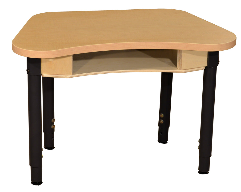 Synergy 18" x 30" High Pressure Laminate Desk with Adjustable Legs 12"-17"