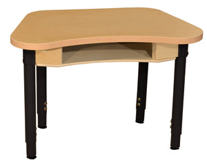 Synergy 18" x 30" High Pressure Laminate Desk with Adjustable Legs 18"-29"