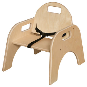 Woodie, 7" Seat Height, Carton of (2), includes belt strap