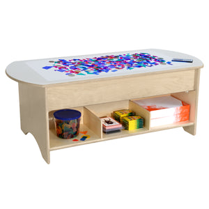 48" Brilliant Light Table with Storage