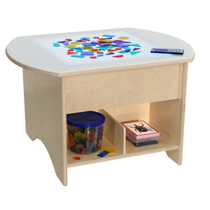 30" Brilliant Light Table with Storage